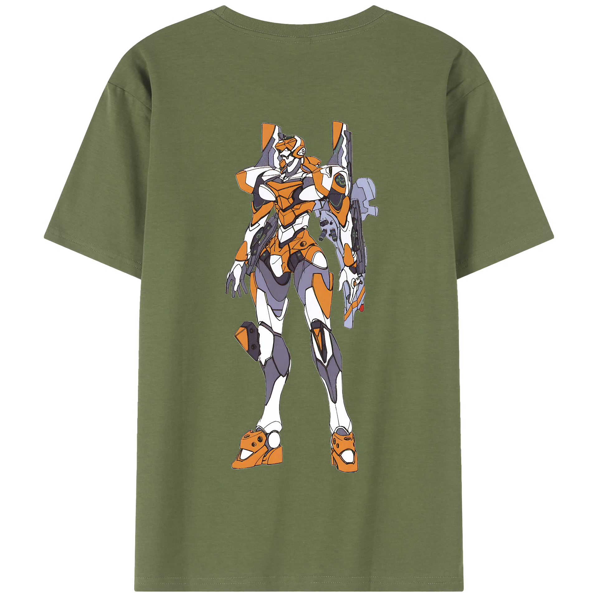 （画像用） EVA 新世紀エヴァンゲリオン 綿100％半袖Tシャツ（背面プリント）